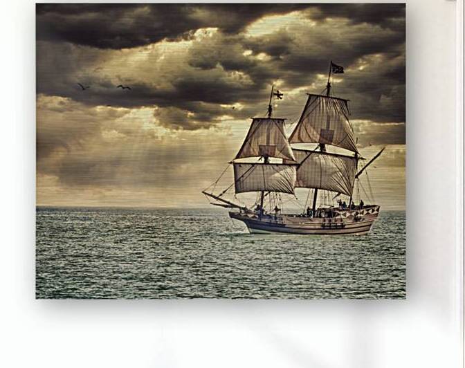 Maritime Marvel: Witnessing a Historic Tall Ship Arrival During Our Family Vacation to Cape Charles Virginia -2 by Dream World Images