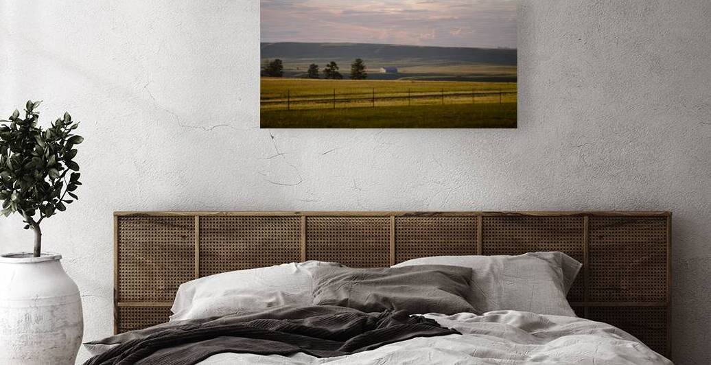 Montanas Golden Hour Hymn by Dream World Images