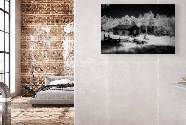 Ghostly Remnants: Spokane South Dakota by Dream World Images