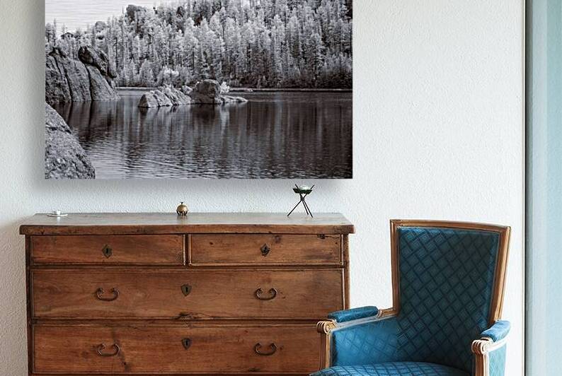 Majestic Pine Island: Capturing Sylvan Lakes Beauty by Dream World Images