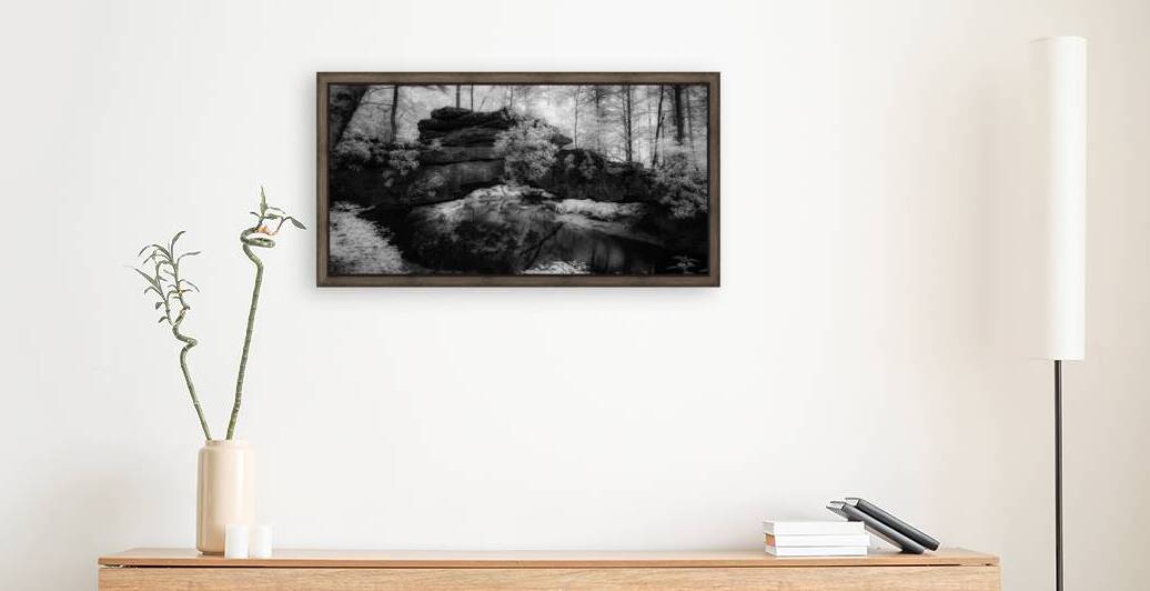 Rocky Tranquility: Natural Bridge Kentucky by Dream World Images