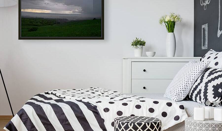 Stormy Skies Over Little Bighorn by Dream World Images