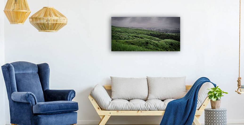 Sacred Vistas: Little Bighorn Rain by Dream World Images