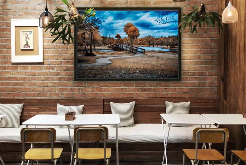 Mystical Tranquility: A Walk through Venetian Gardens in Leesburg by Dream World Images