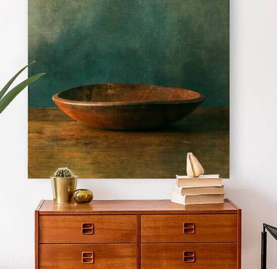 Eternal Elegance: Blue Antique Bowls by Dream World Images