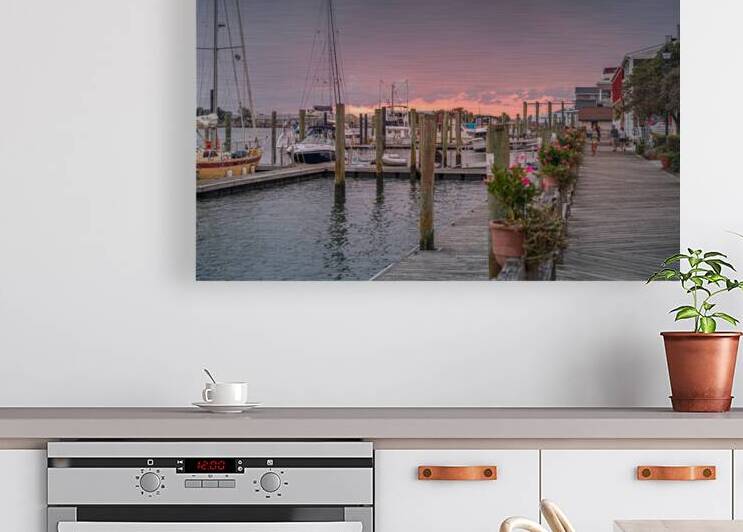 Harbor Harmony: Scenes of Tranquility in Beaufort North Carolin by Dream World Images