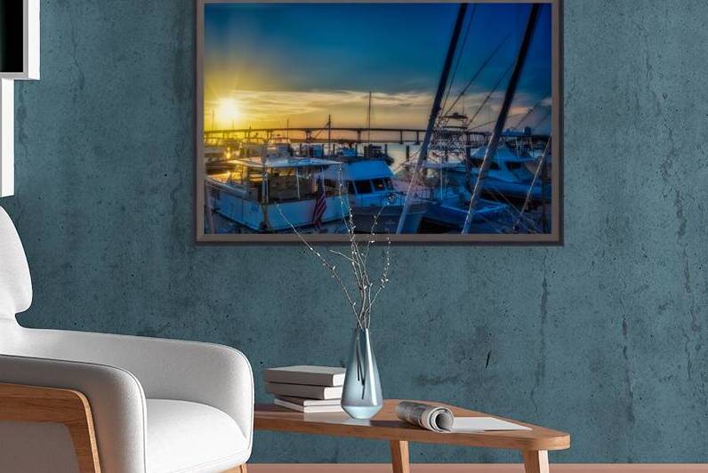 Majestic Marinas: Exploring Beauforts Coastal Elegance by Dream World Images