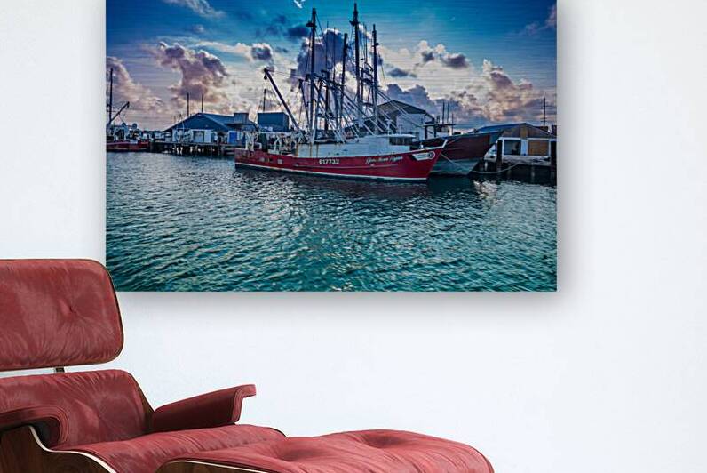 Shrimpers Rest: A Dockside Tale of a Coastal Catcher by Dream World Images