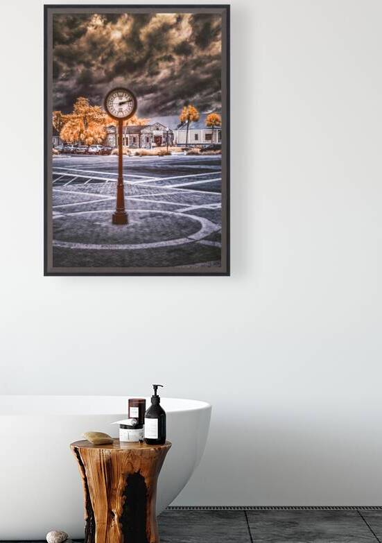 Octobers Tidal Overture: Witnessing Natures Drama at Saint Mary by Dream World Images