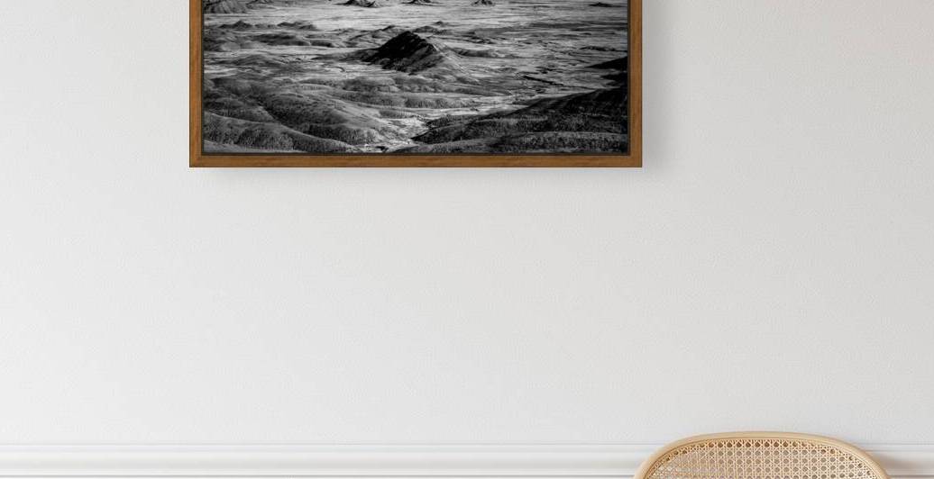 Shadows of the Earth: Little Badlands by Dream World Images