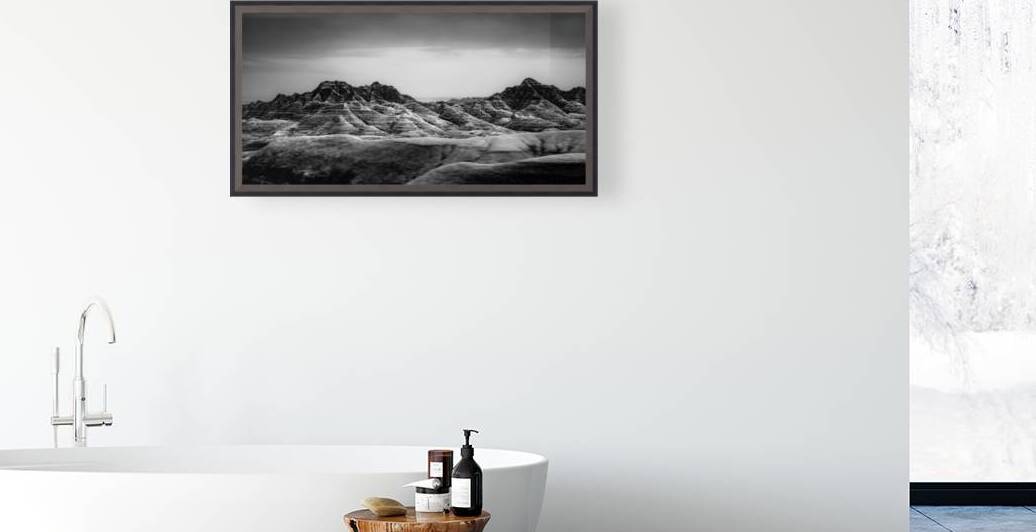 Shadows of the Earth: A Badland Peaks Driveby by Dream World Images