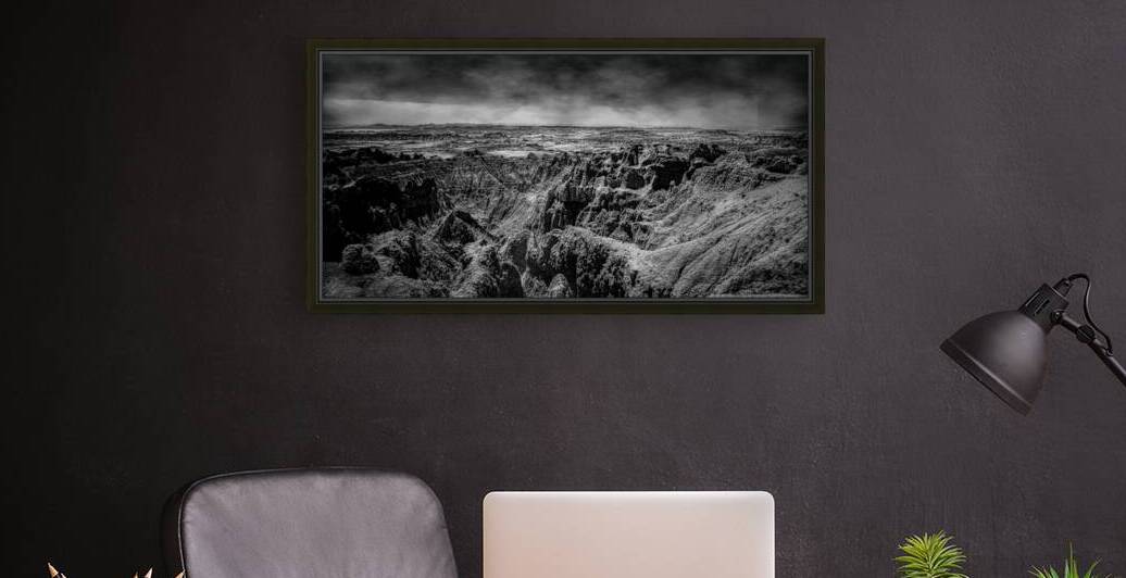 Shadows of the Earth: A Canyon Dream in the Badlands by Dream World Images