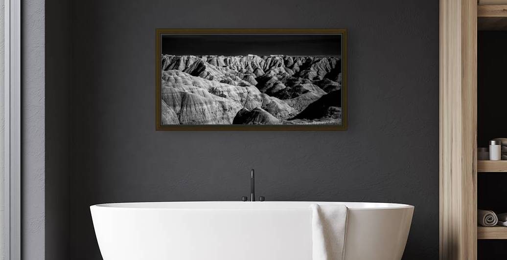 Shadows of the Earth: Ethereal Shadows of the Badlands by Dream World Images