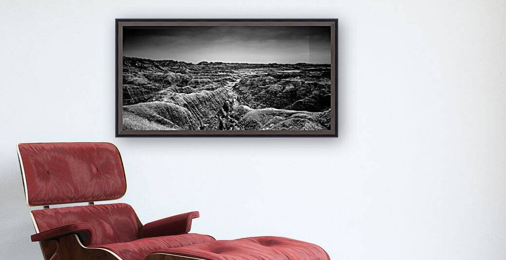 Shadows of the Earth: Contours of Time in the Badlands by Dream World Images